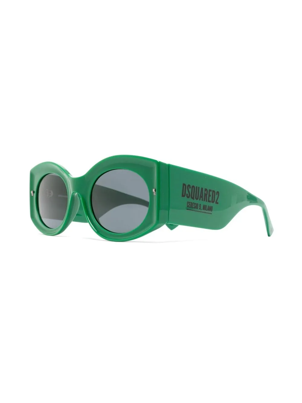 Dsquared2 Eyewear Zonnebril met rond montuur - Groen
