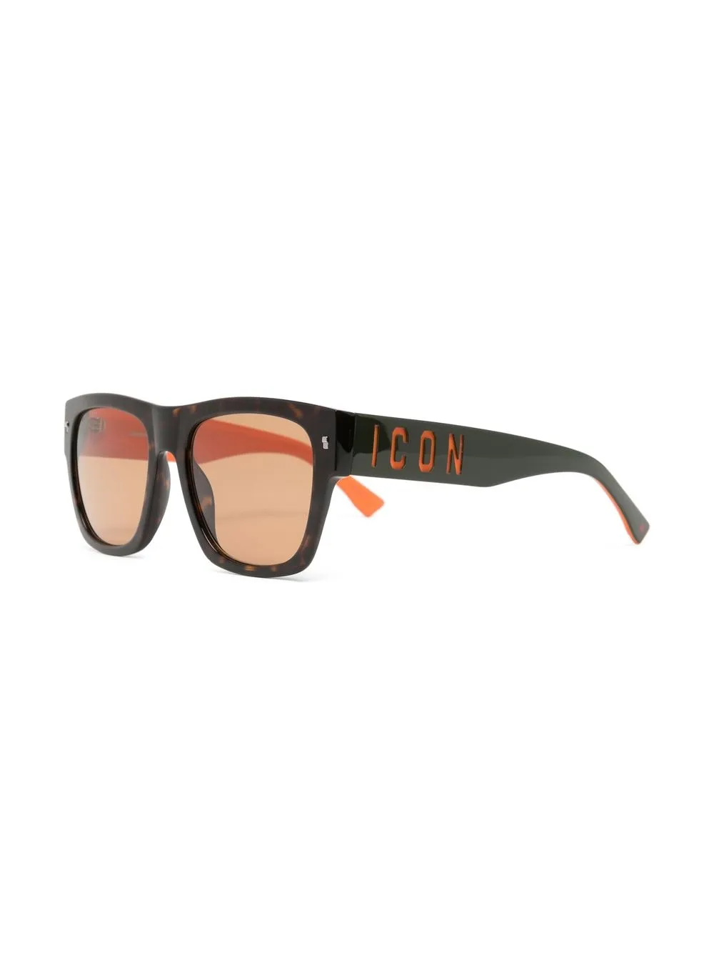 Dsquared2 Eyewear Zonnebril met vierkant montuur - Bruin