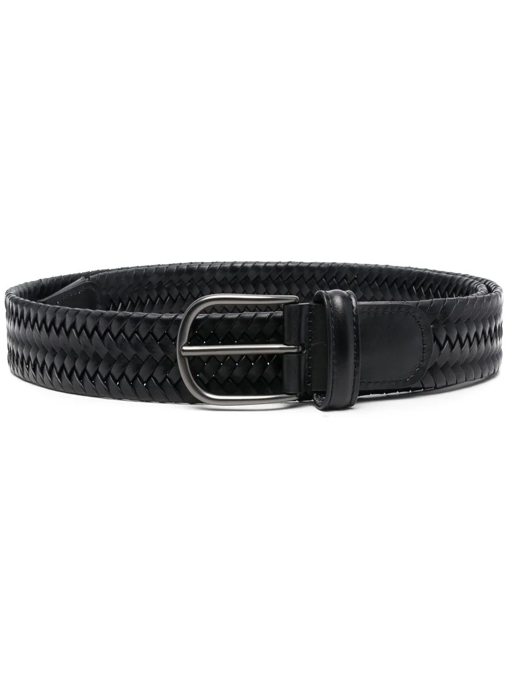 

Anderson's woven leather belt - Negro