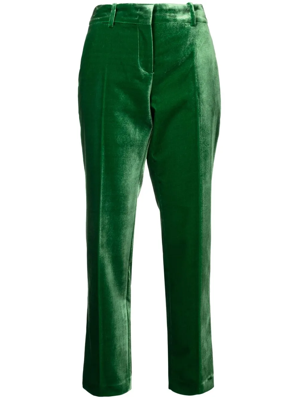 Ermanno Scervino velvet tapered trousers - Green