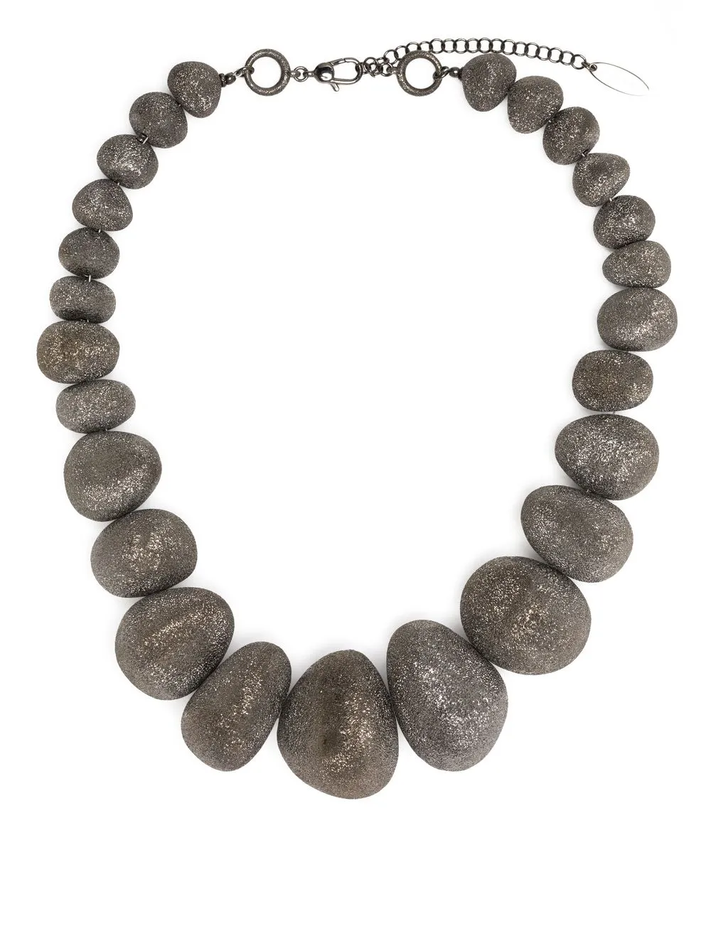

Brunello Cucinelli sterling-silver statement necklace