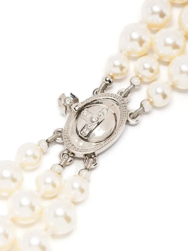 Vivienne Westwood pearl-embellished Wraparound Necklace