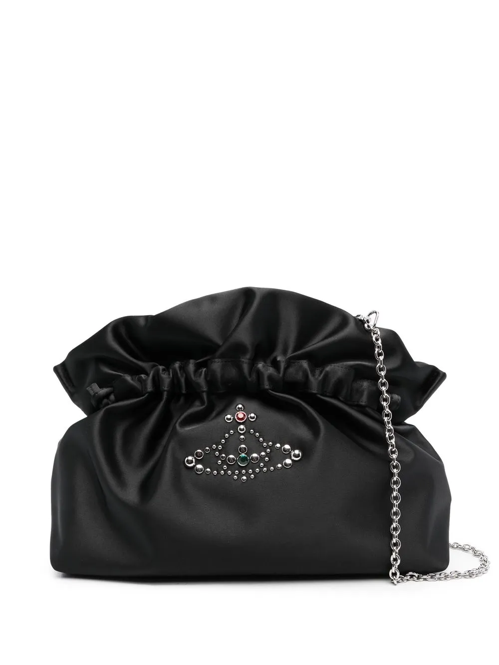 

Vivienne Westwood Orb-embellished clutch bag - Negro