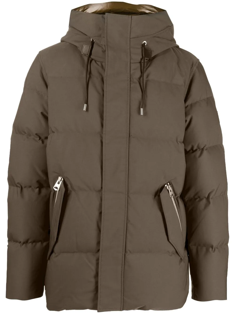 

Mackage padded drawstring hooded jacket - Green