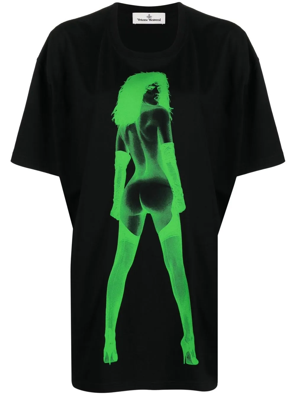 

Vivienne Westwood female-graphic print T-shirt - Negro