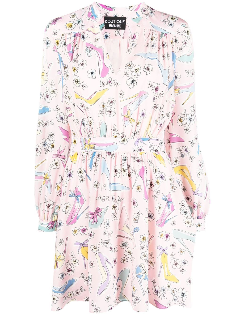 Image 1 of Boutique Moschino robe courte à fleurs