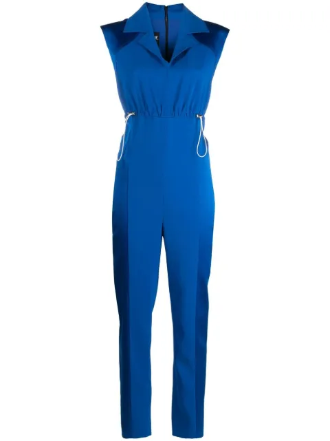 Boutique Moschino sleeveless drawstring jumpsuit