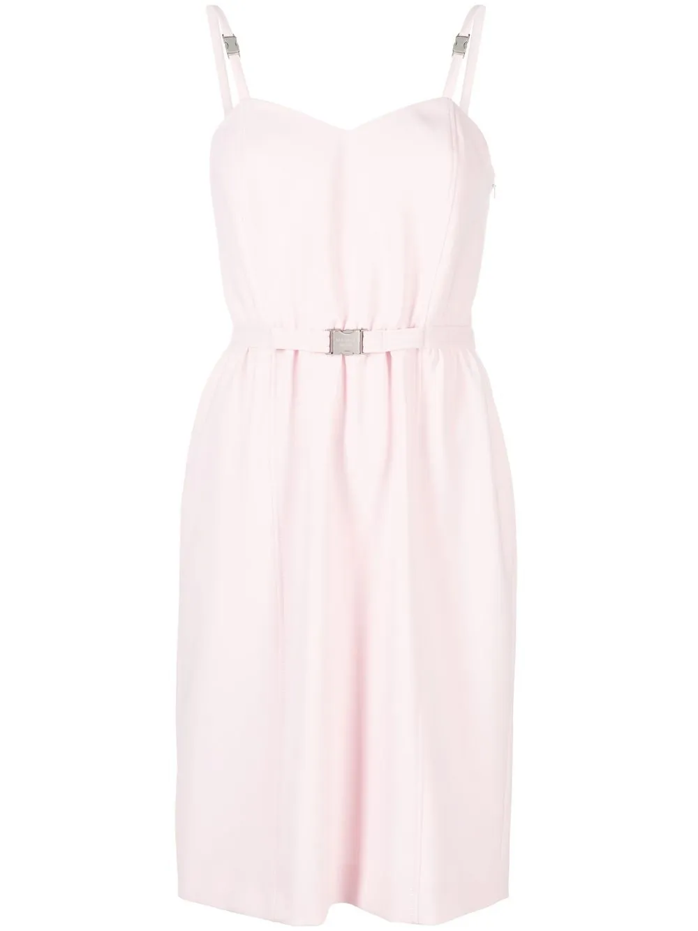 

Boutique Moschino belted mini dress - Pink