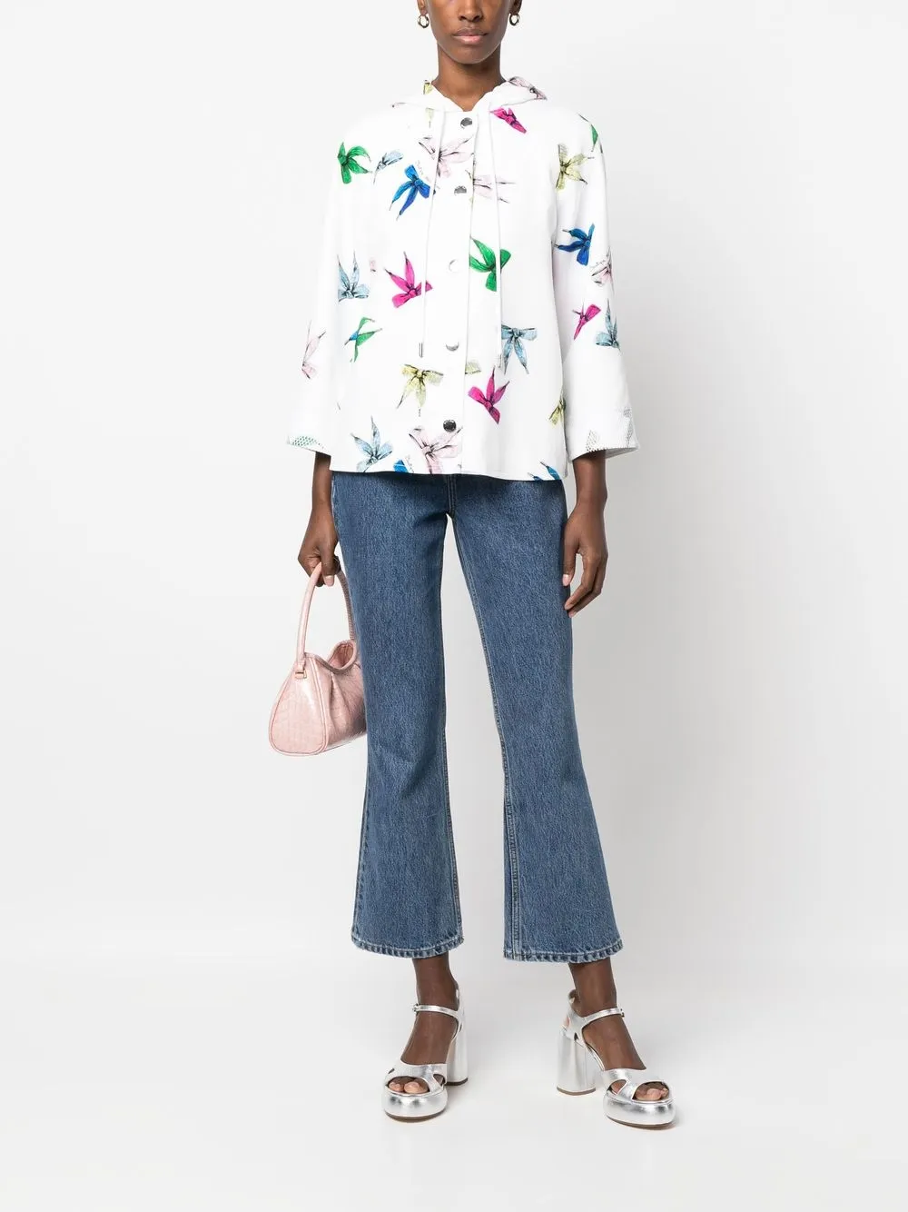 Boutique Moschino Jack met capuchon - Wit