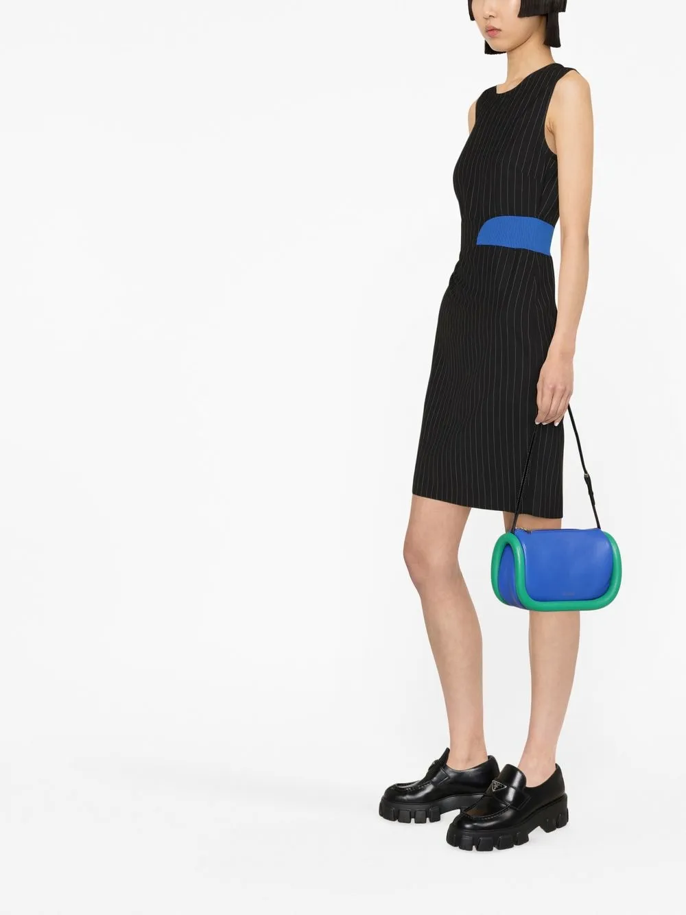 Boutique Moschino Jurk met ronde hals - Zwart