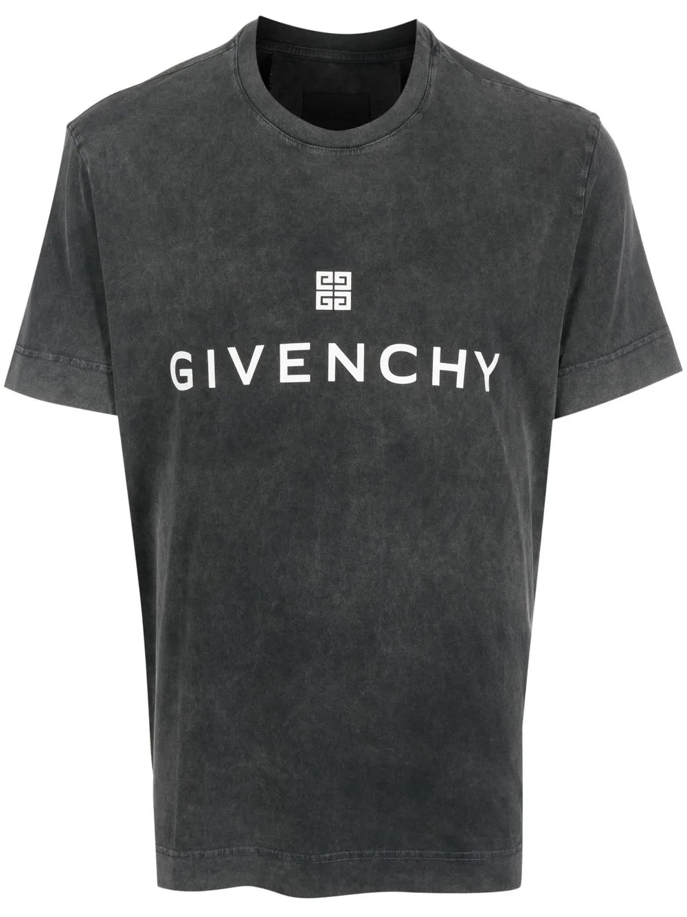 

Givenchy logo-print short-sleeve T-shirt - Grey