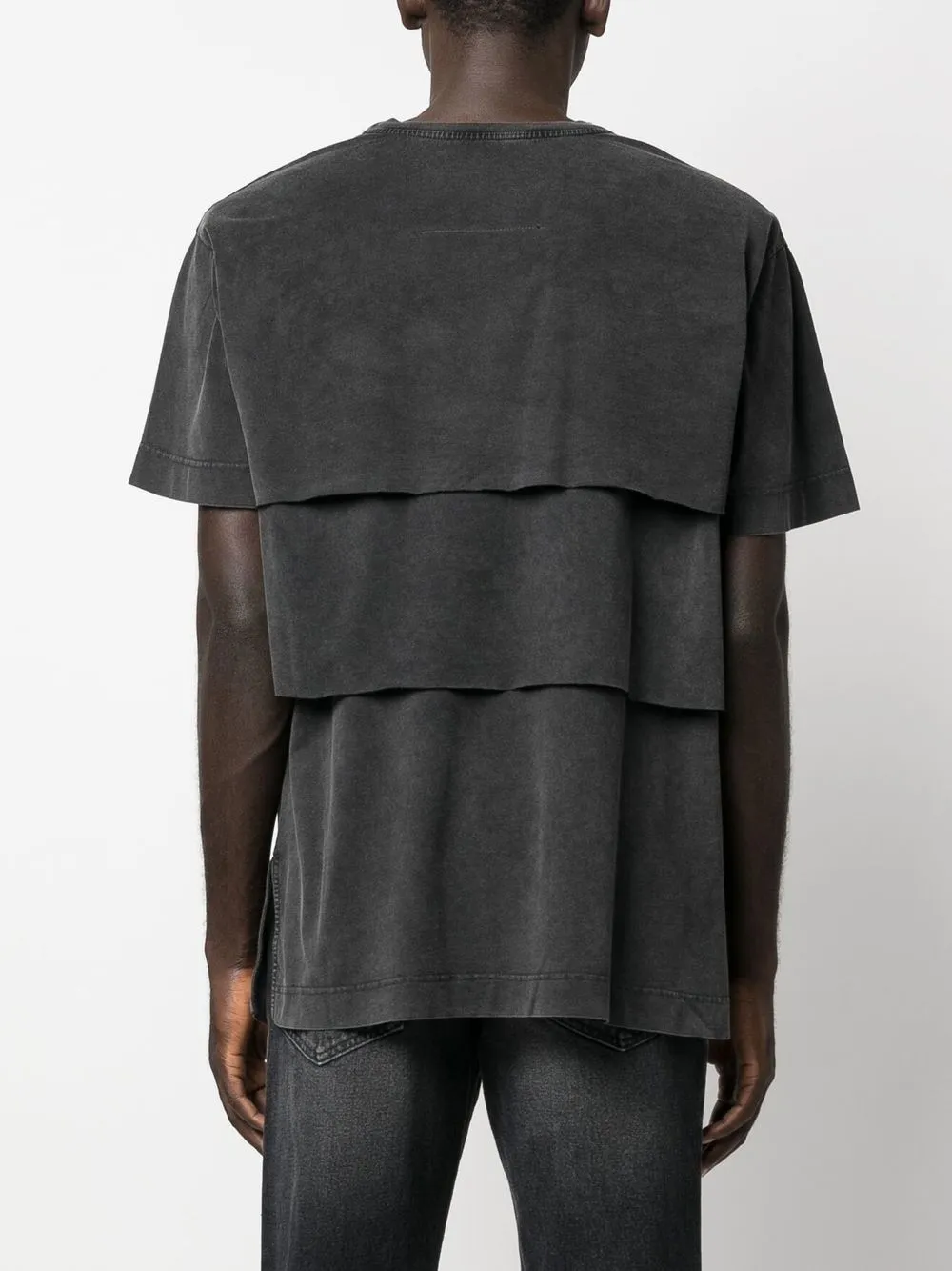 Givenchy T-shirt met logoprint Grijs