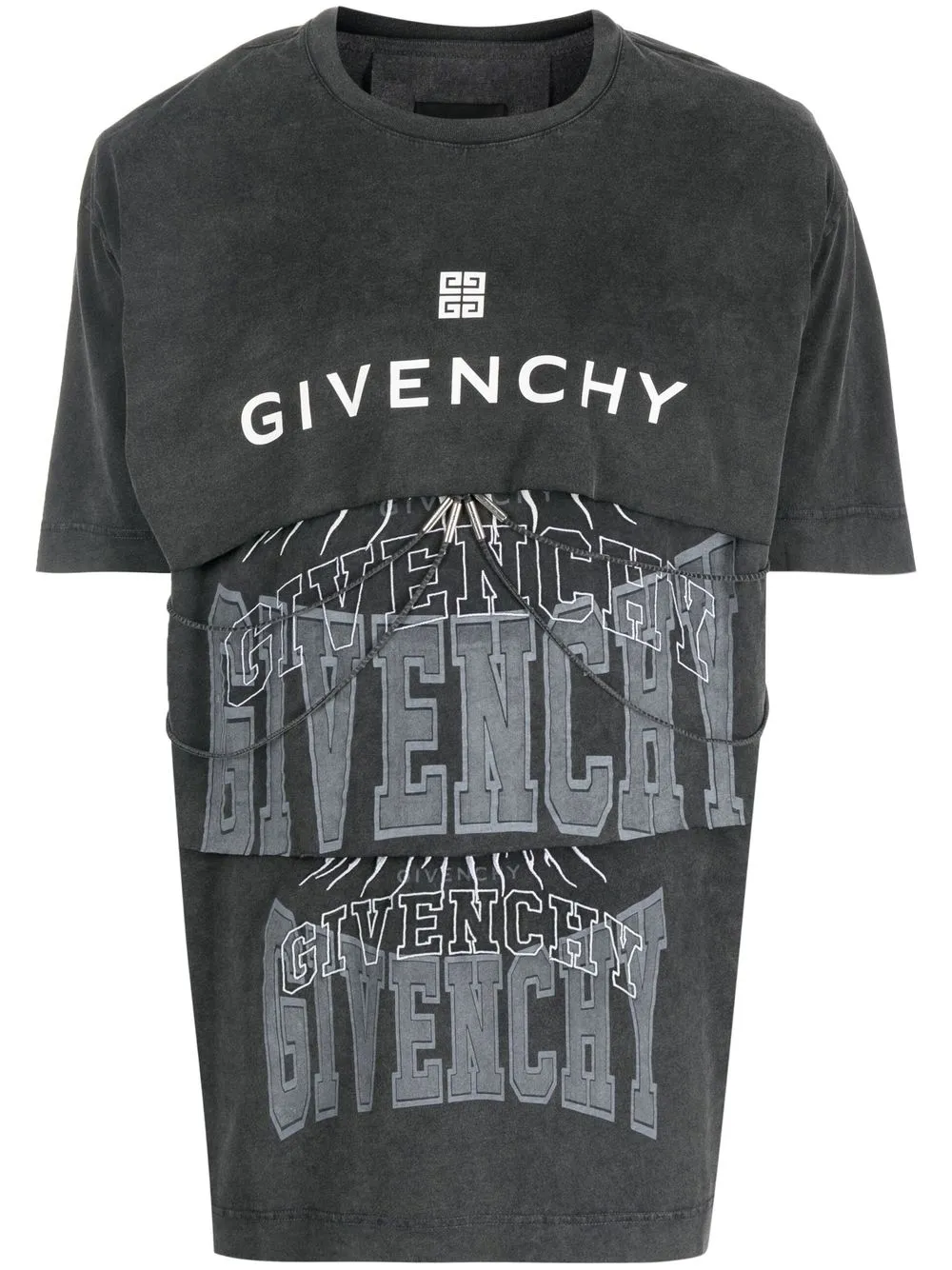 Givenchy ロゴ Tシャツ | グレー | Image 1