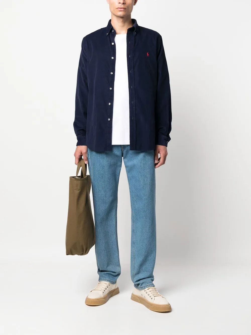 Polo Ralph Lauren Overhemd met klassieke kraag - Blauw