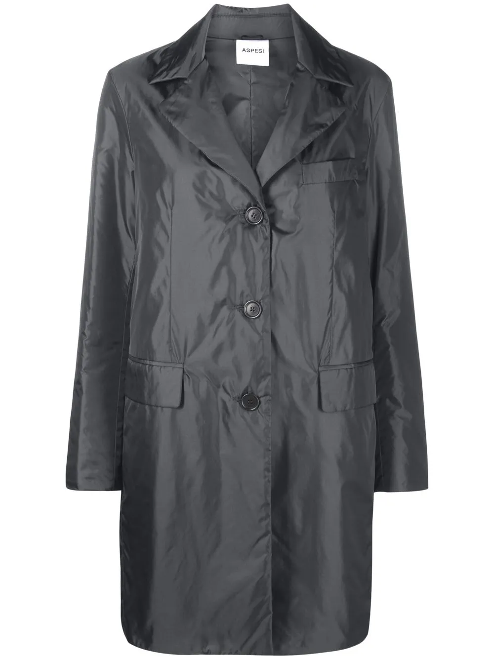 

ASPESI single-breasted coat - Grey