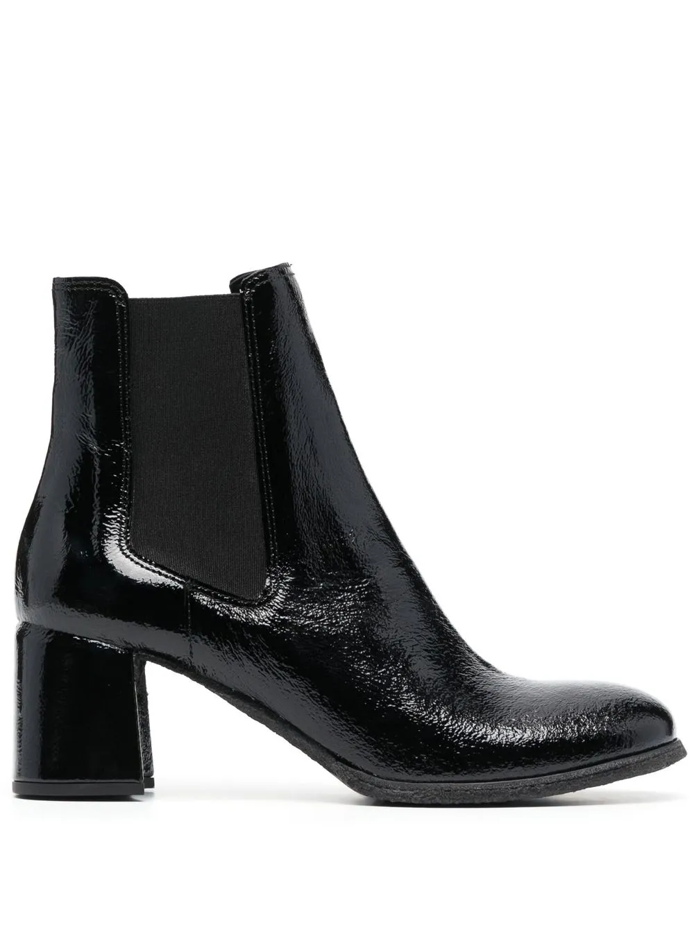 

Del Carlo 60mm patent leather ankle boots - Black