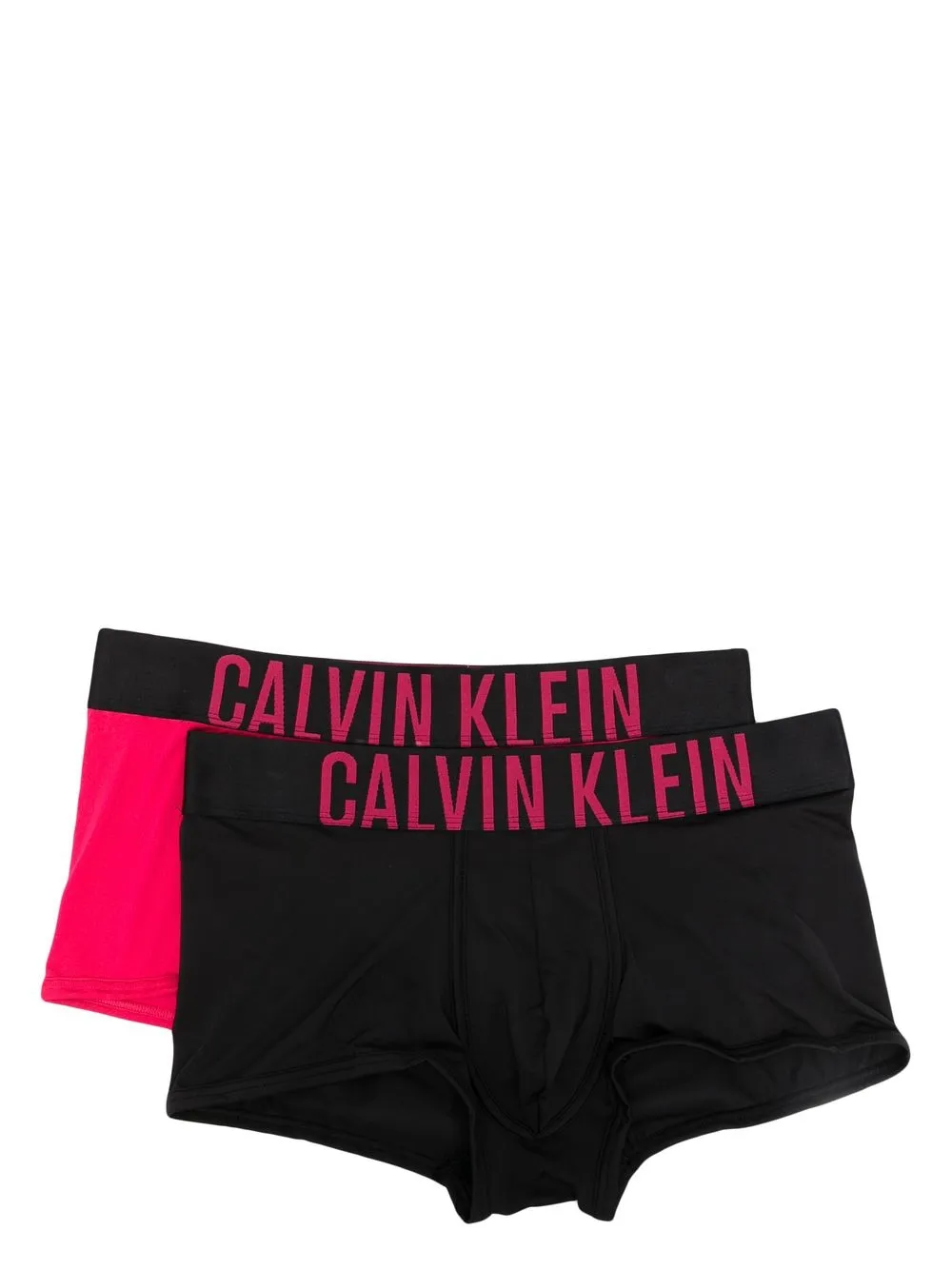 

Calvin Klein Underwear two-pack logo-waist boxers - Black