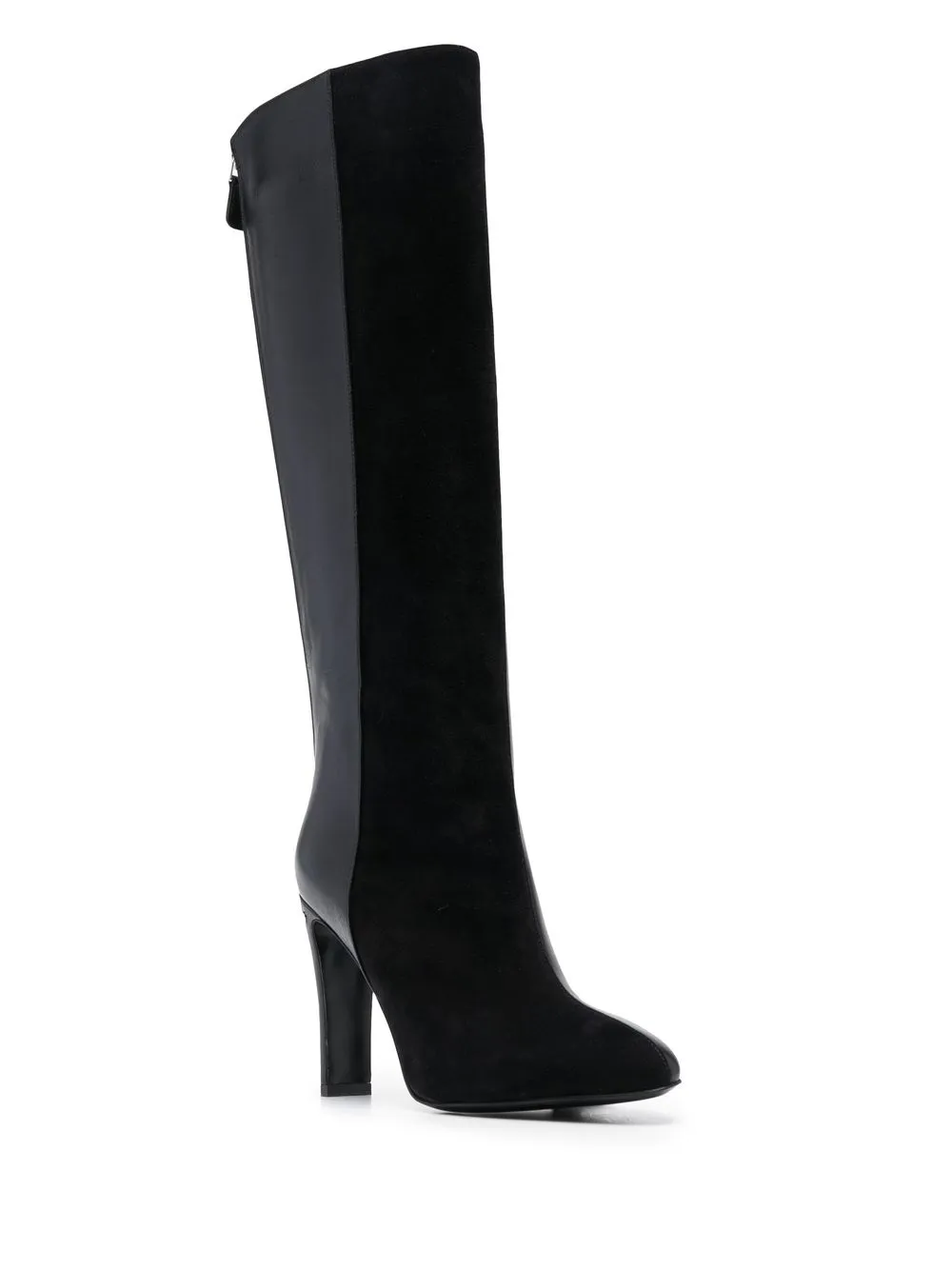 Shop Laurence Dacade Eden 100mm Knee-high Boots In Black