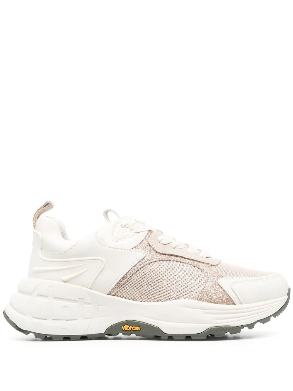 

LIU JO lurex-detail chunky sneakers - Pink