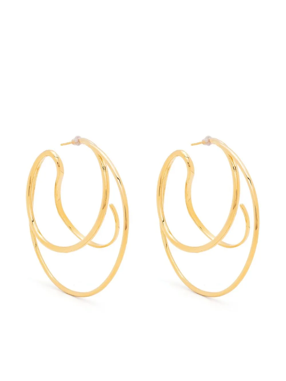 

Panconesi Stellar hoop earrings - Gold