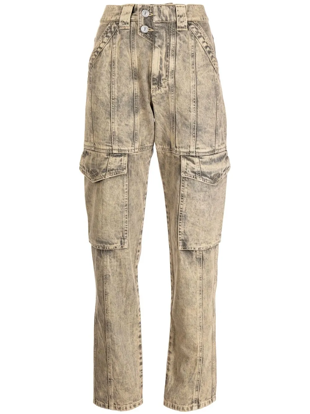

Isabel Marant Étoile Vayoneo cargo jeans - Brown
