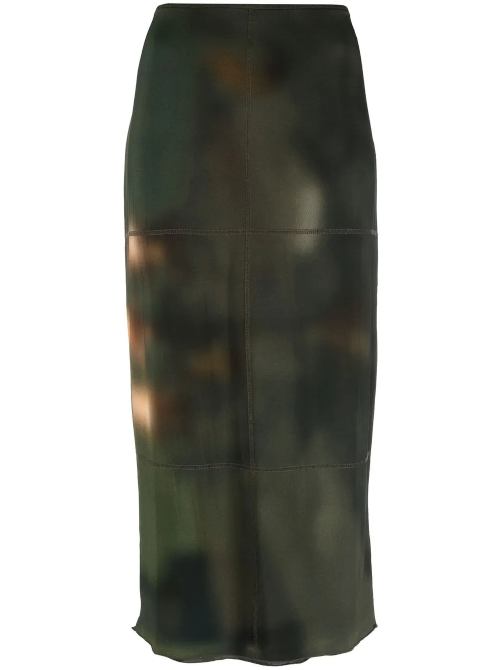 

Paloma Wool Stretchy Double-Layer Tube skirt - Green