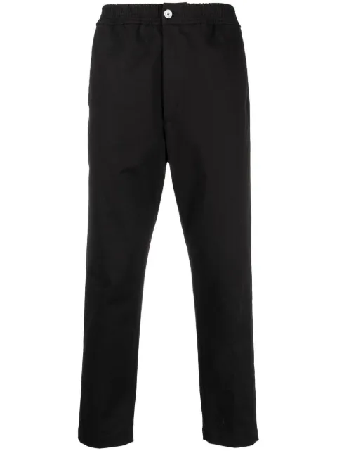 Bonsai - elasticated straight-leg trousers