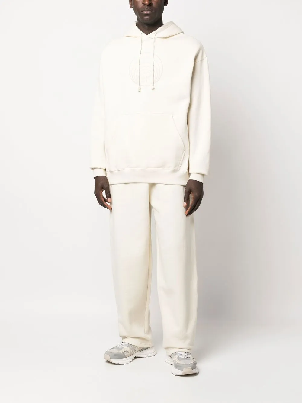 GmbH logo-embroidered organic cotton hoodie | Hoodies | Image 2