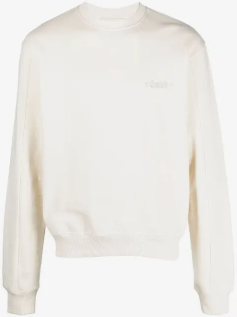 GmbH Berg logo-embroidered organic sweatshirt