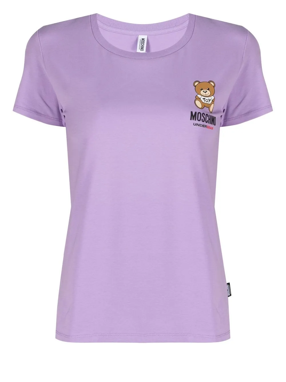 

Moschino playera con motivo Teddy Bear - Morado