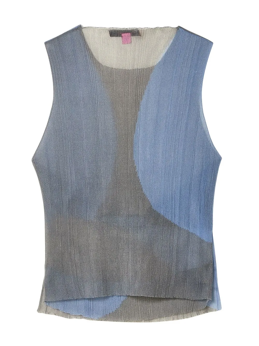 Eckhaus Latta Tanktop van crêpe - Grijs