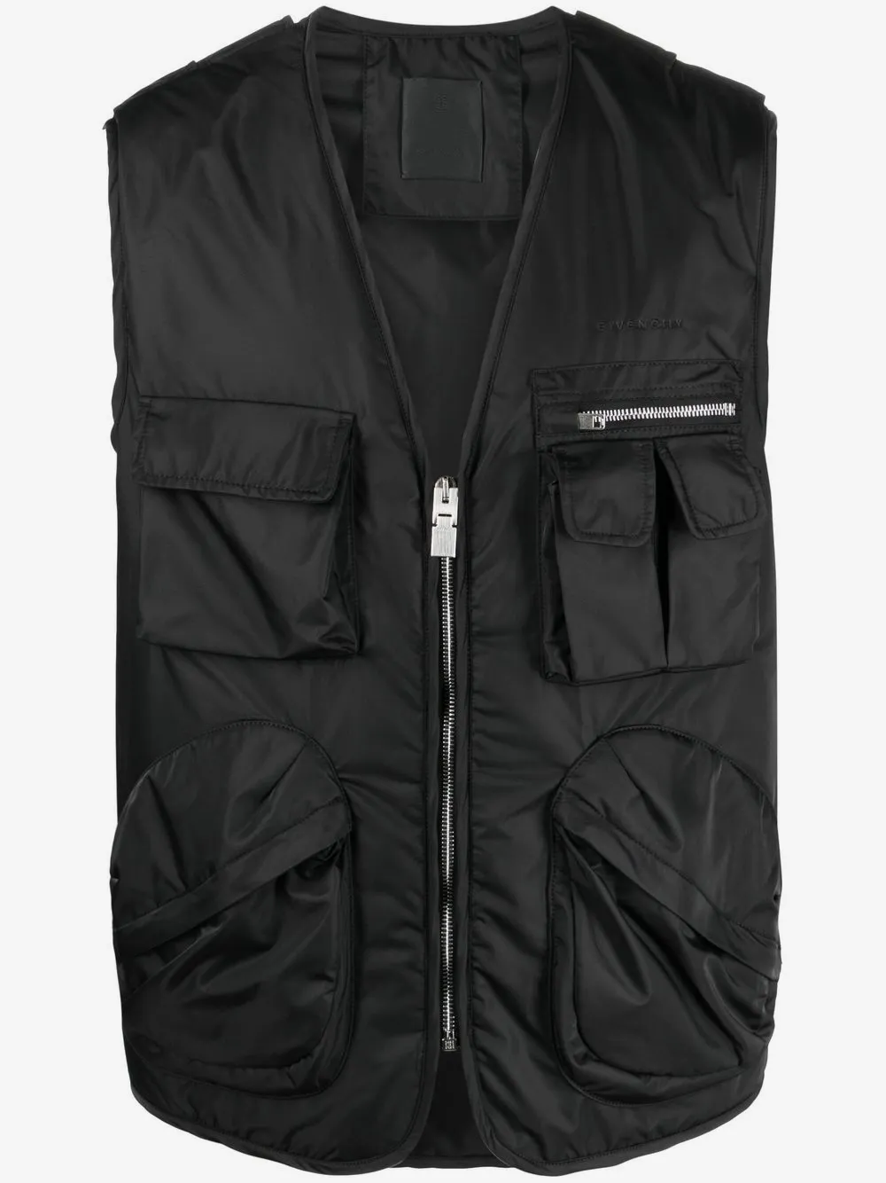 Givenchy chaleco con bolsillos cargo | negro | Image 1