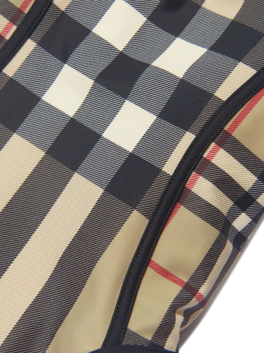 Burberry Kids Badeanzug mit Contrast-Check | Bademode | Image 3