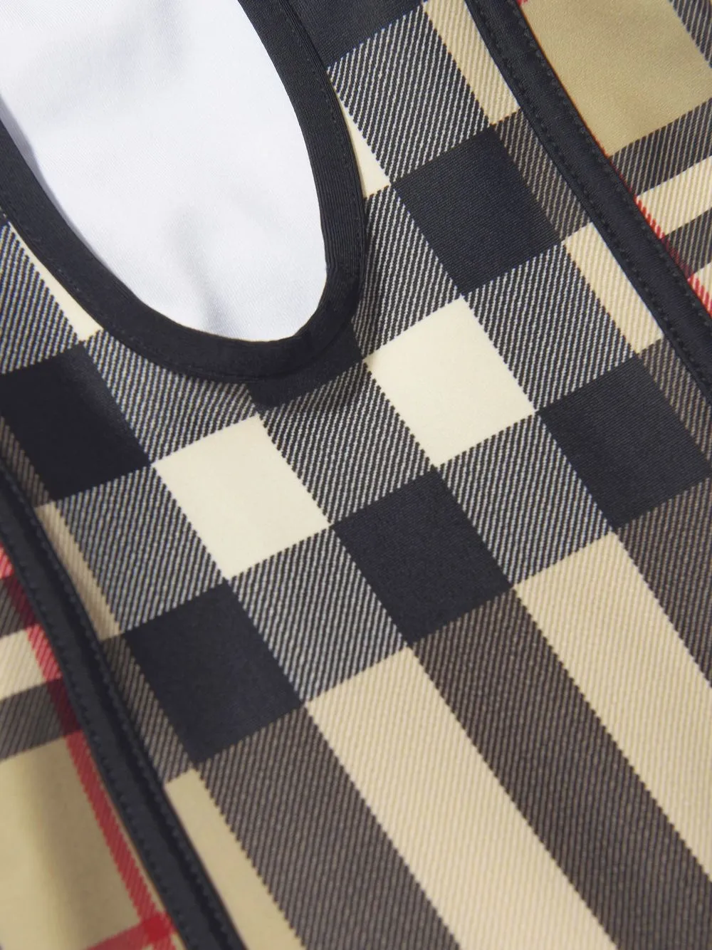 Burberry Kids Badeanzug mit Contrast-Check | Kleidung für Baby Girls | Image 4
