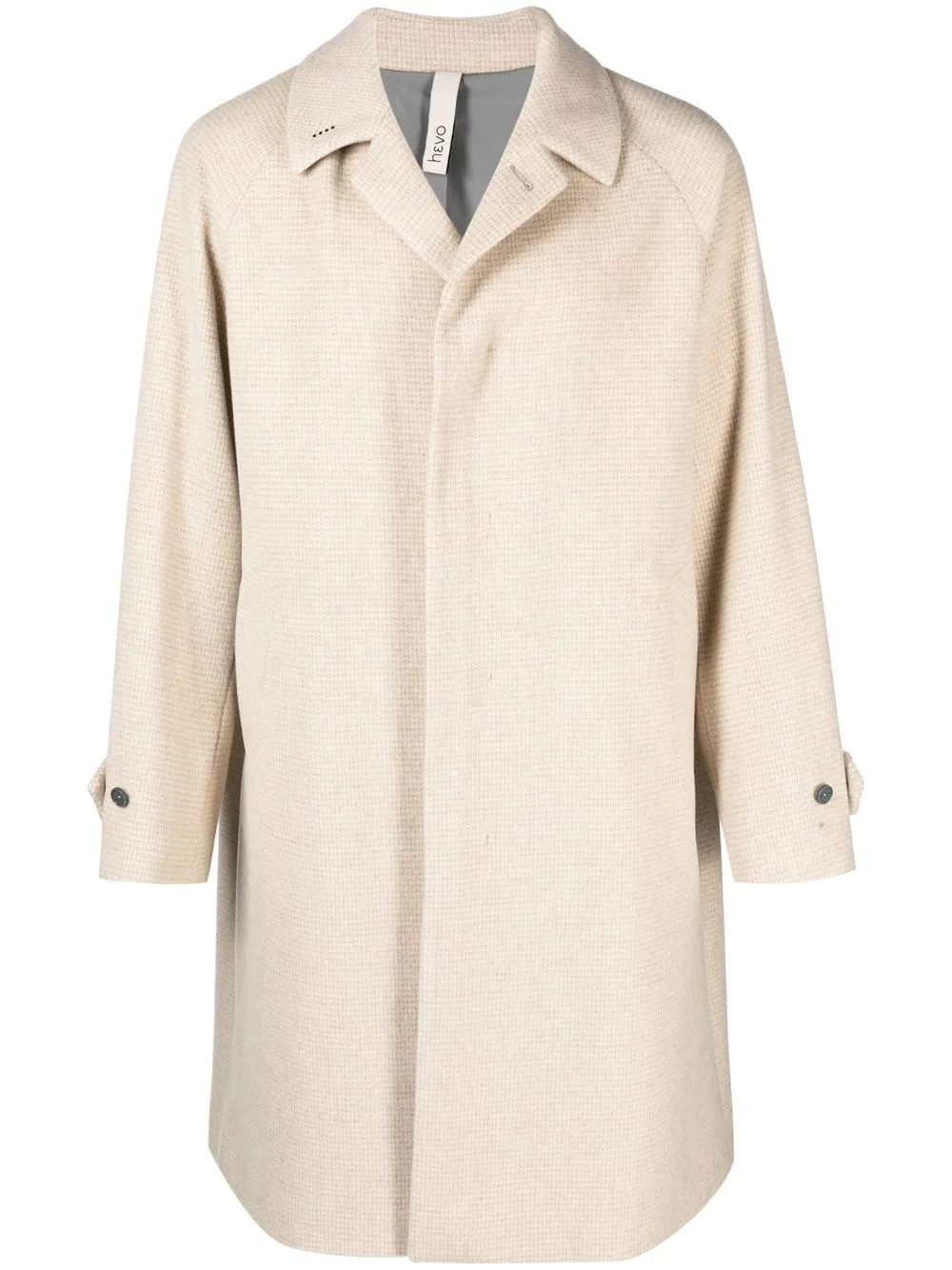 

Hevo single-breasted coat - Neutrals