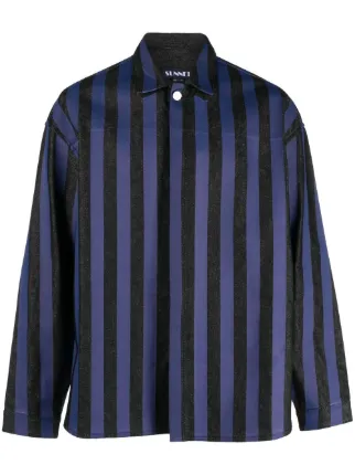 【関税込み】SUNNEI ネイビー ボーダー Tシャツ 19198783_42143327_322.jpg