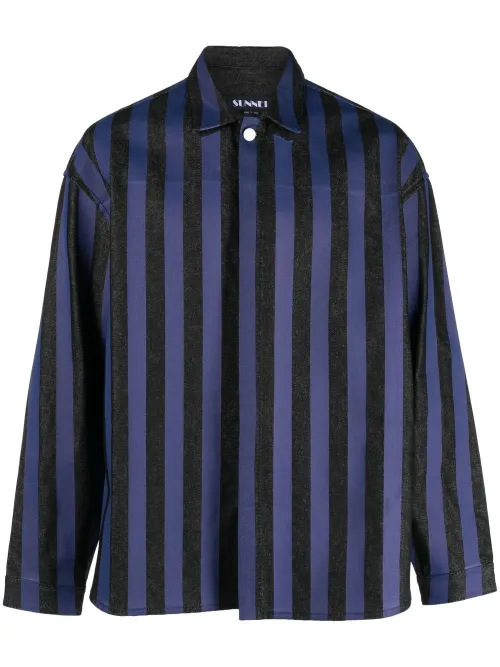 Chemise rayée à manches longues - Sunnei - Modalova