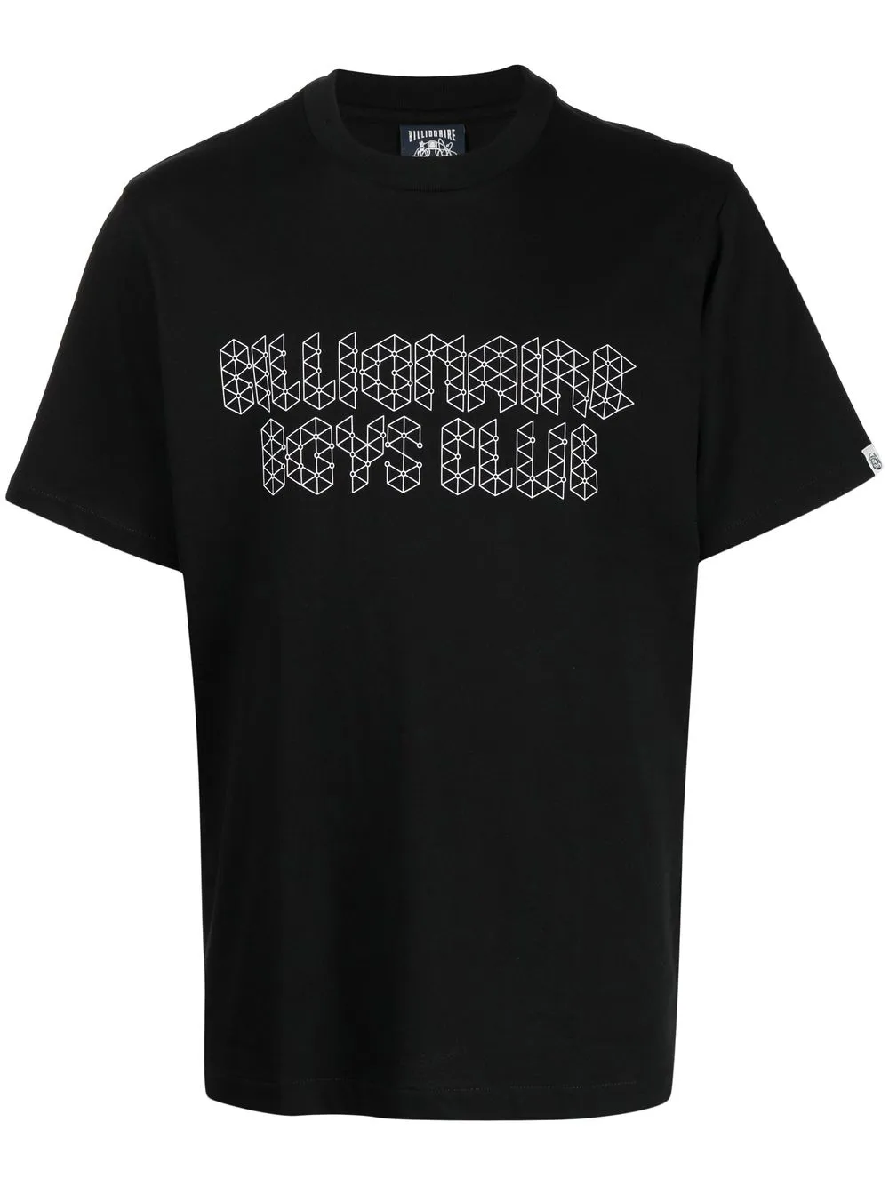 

Billionaire Boys Club geometric logo-print T-shirt - Black