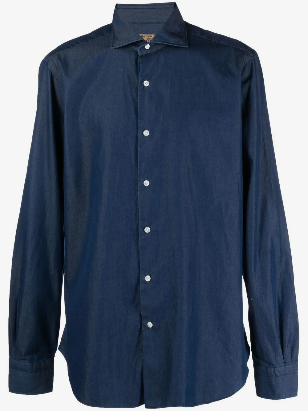 Barba long-sleeve shirt | Blue | Image 1