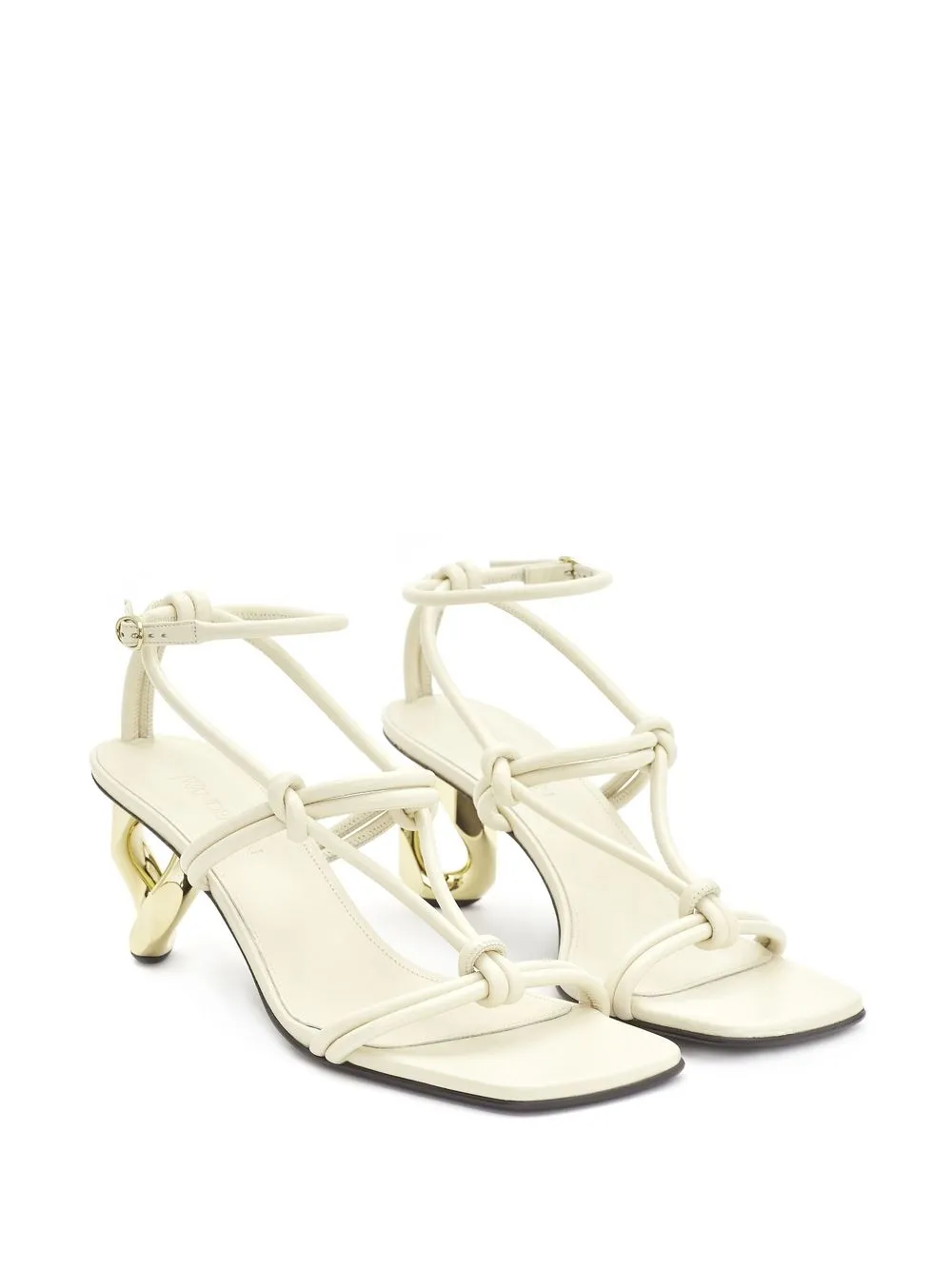JW Anderson Leren sandalen - Beige