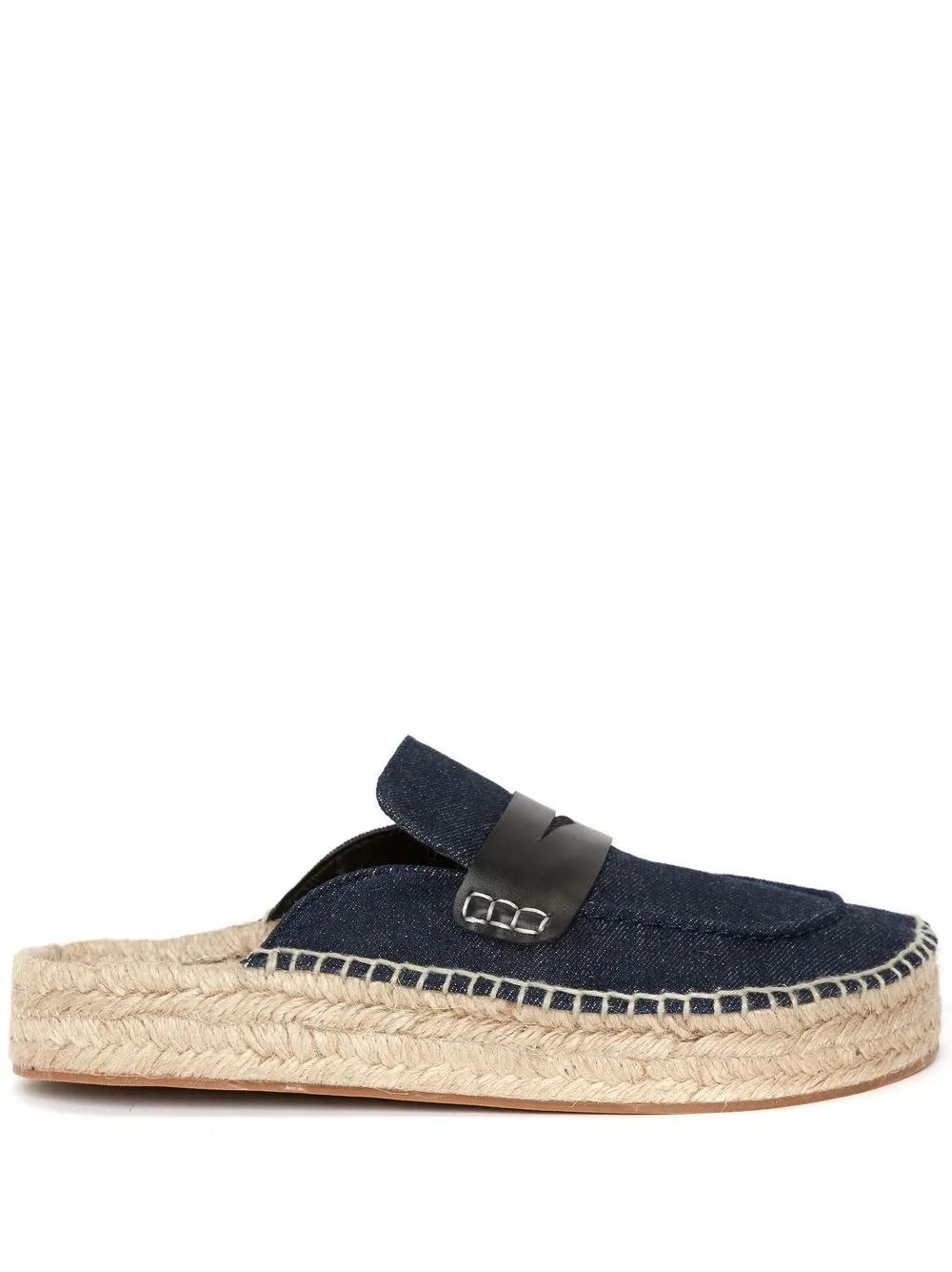 espadrille loafer mules