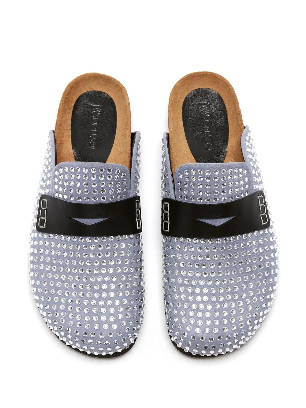 Affordable JW Anderson logo-patch detail mules Women