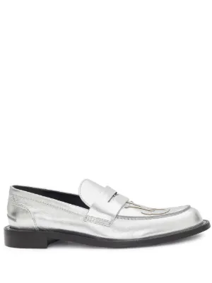 JW ANDERSON ローファー JW ANDERSON - Chain Loafer / チェーン ローファー (ブラック