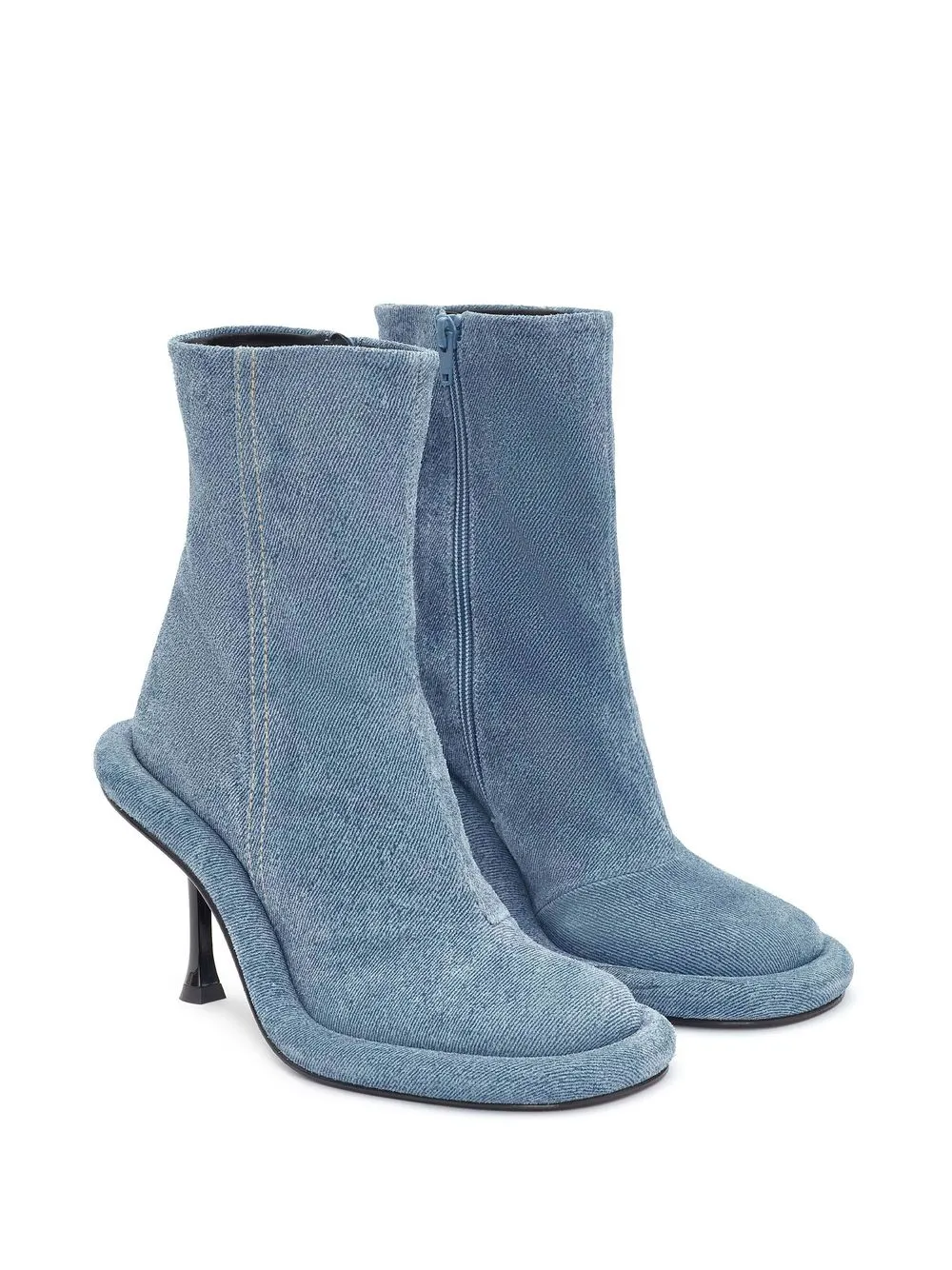 JW Anderson Denim enkellaarzen - Blauw