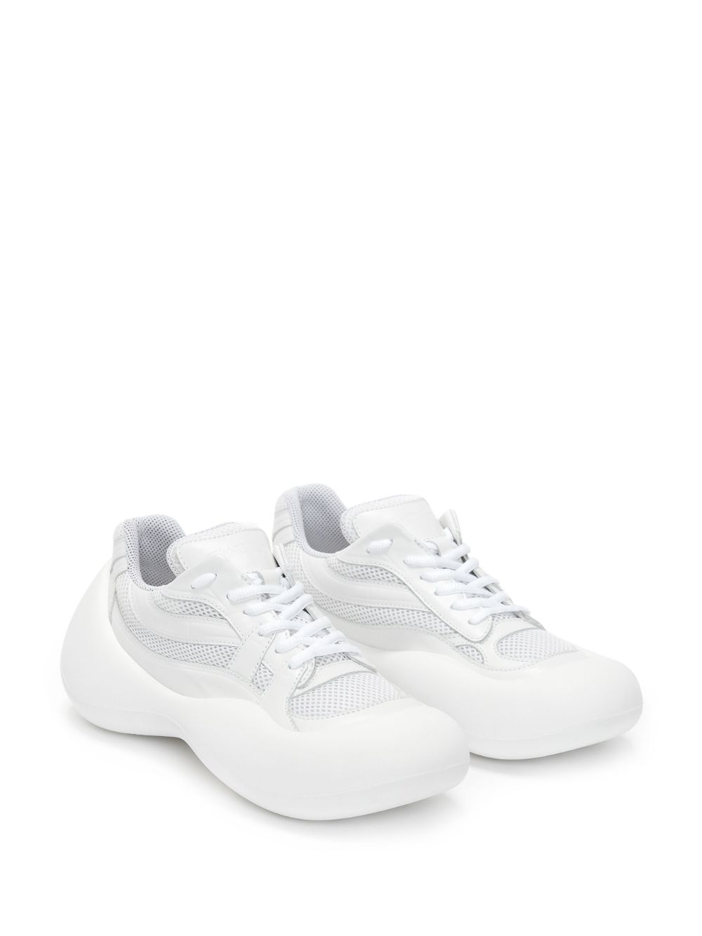 JW Anderson Bumper high-top sneakers - Wit