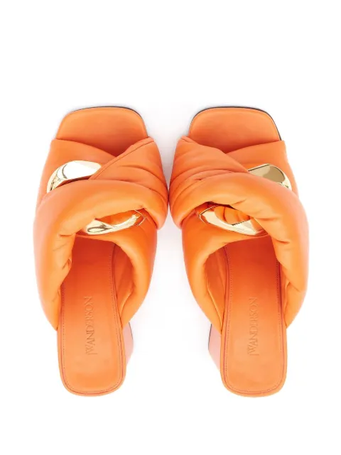 JW Anderson Chain Twist leather mules ANW40090A17361 - 3