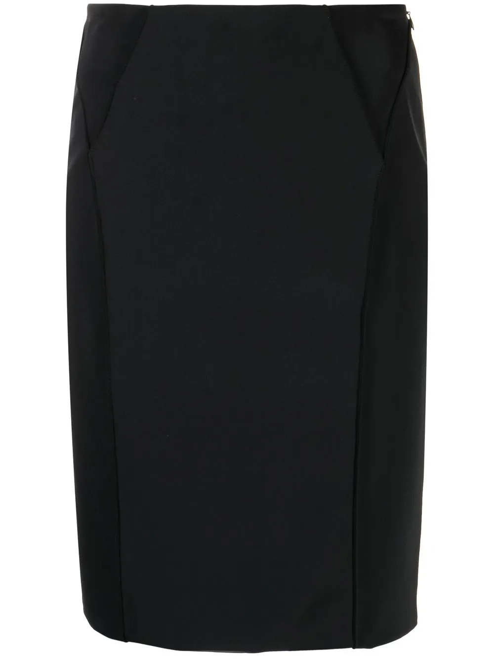 

Boutique Moschino tailored pencil skirt - Black