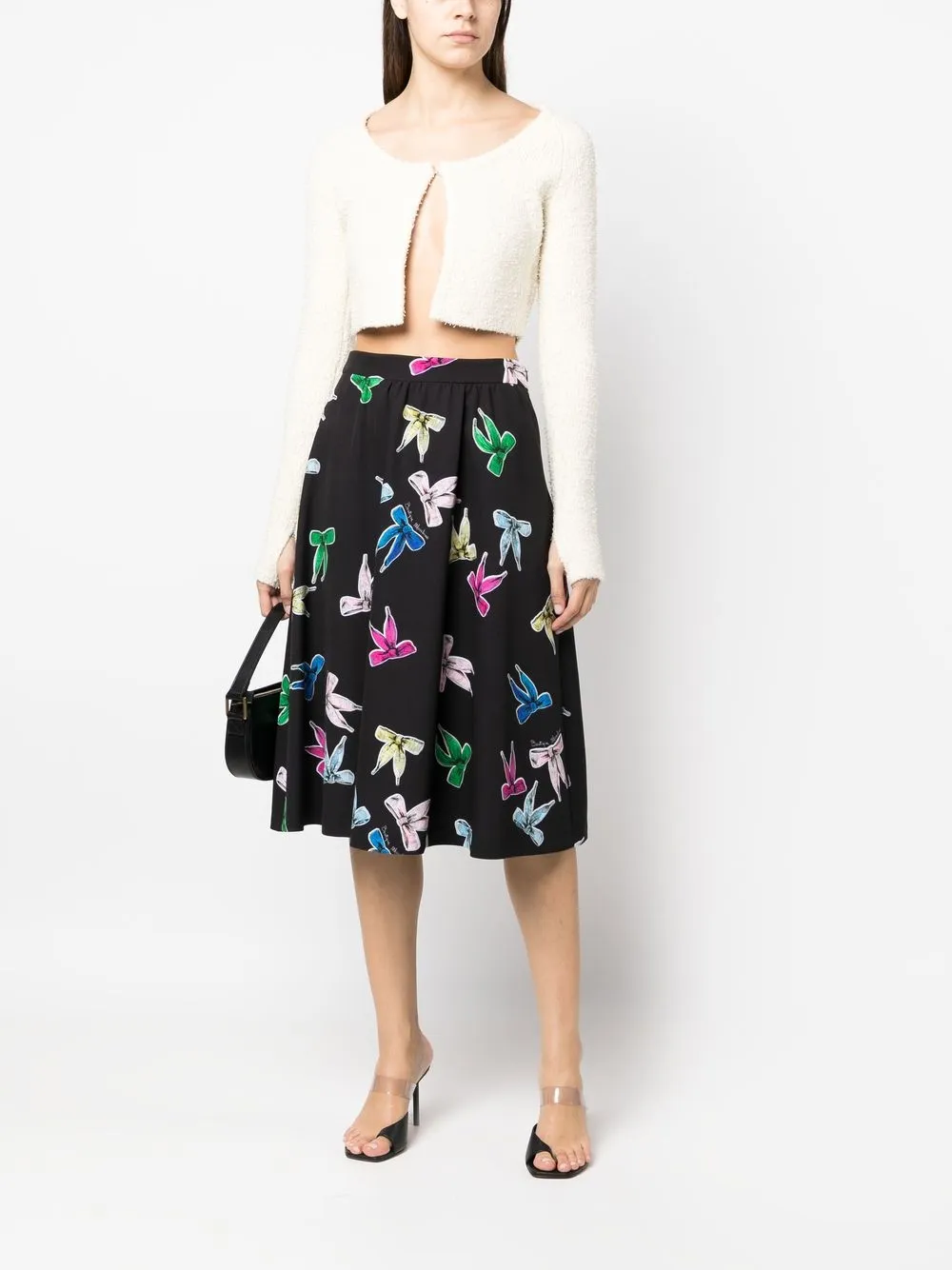 Boutique Moschino A-lijn rok - Zwart