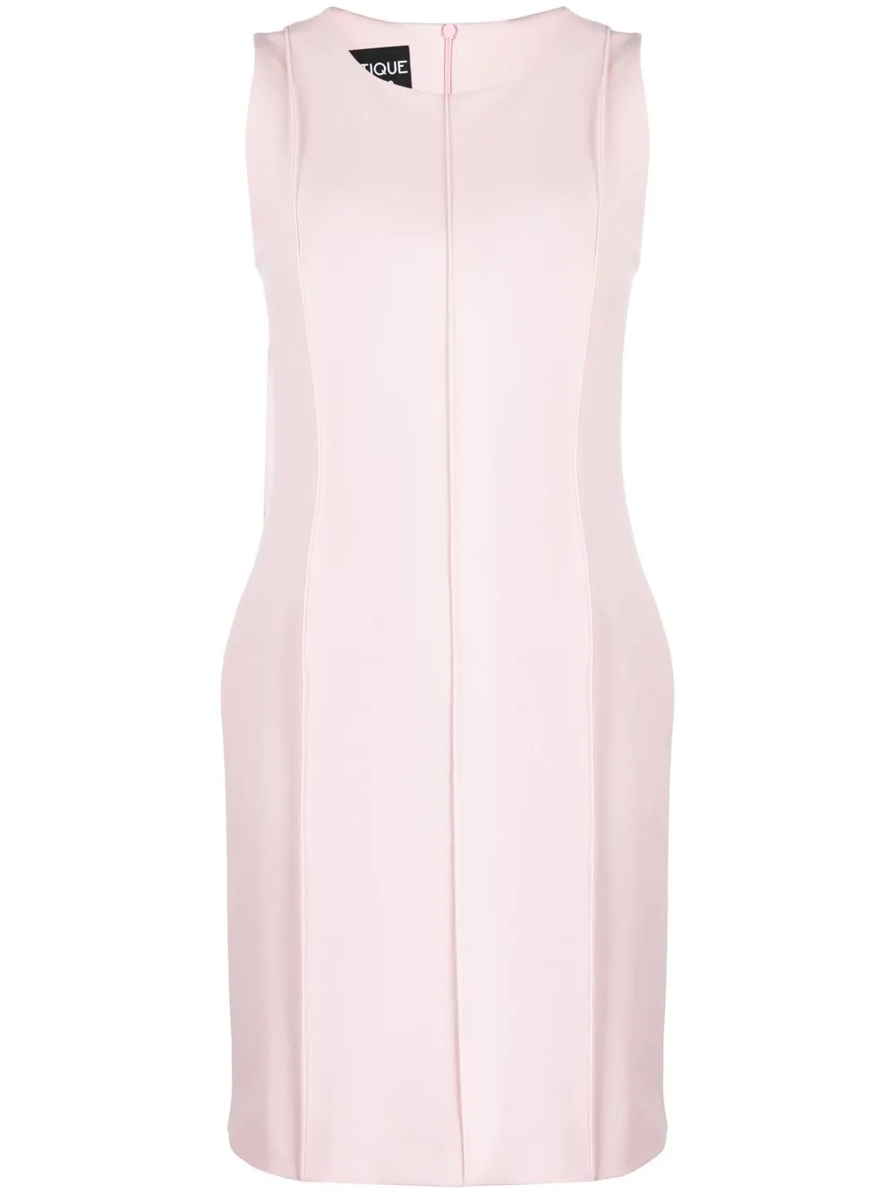 

Boutique Moschino seam-detail sleeveless dress - Pink
