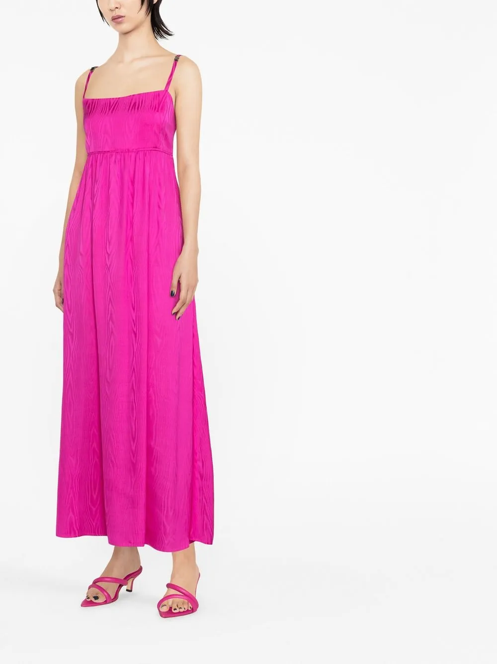 Boutique Moschino Jurk met jacquard - Roze